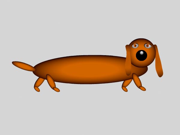 Flash Animation eines Hundes mit Flatulenz
