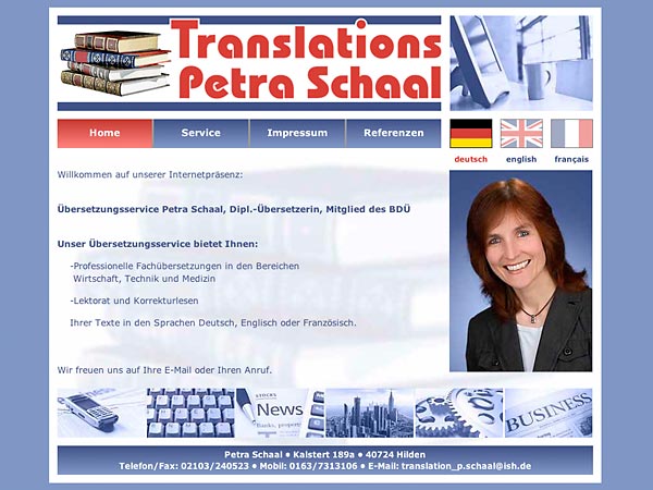 Website Petra Schaal