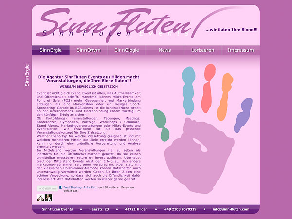 Website SinnFluten